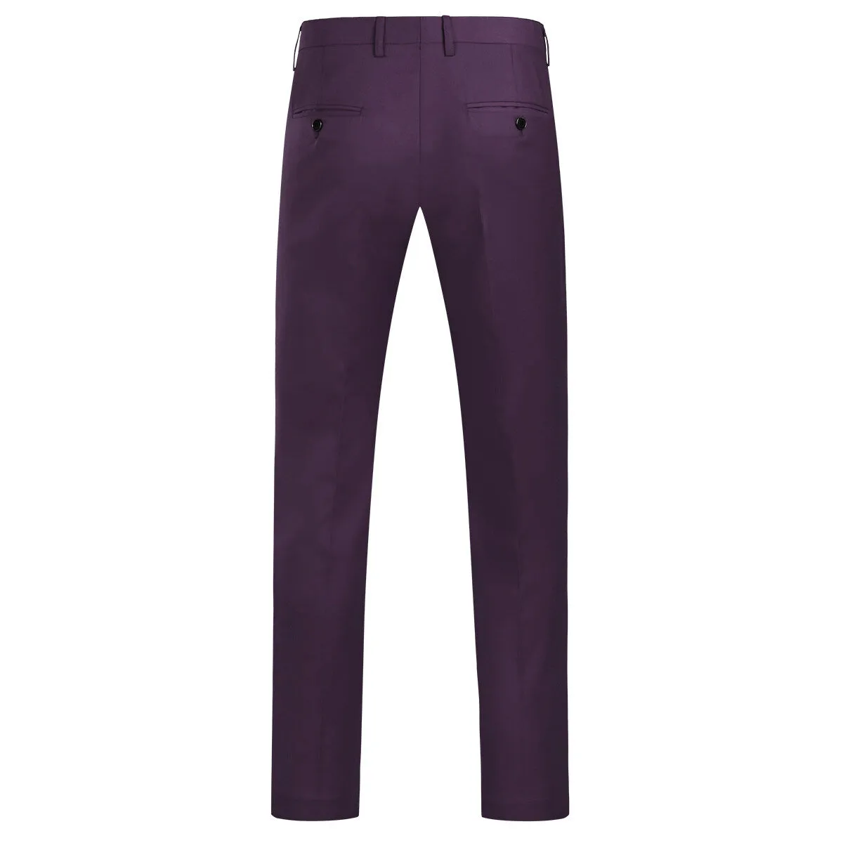 2-Piece Slim Fit Simple Designed Purple Suit