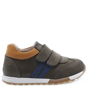 (2333-34) Khaki Velcro Trainers