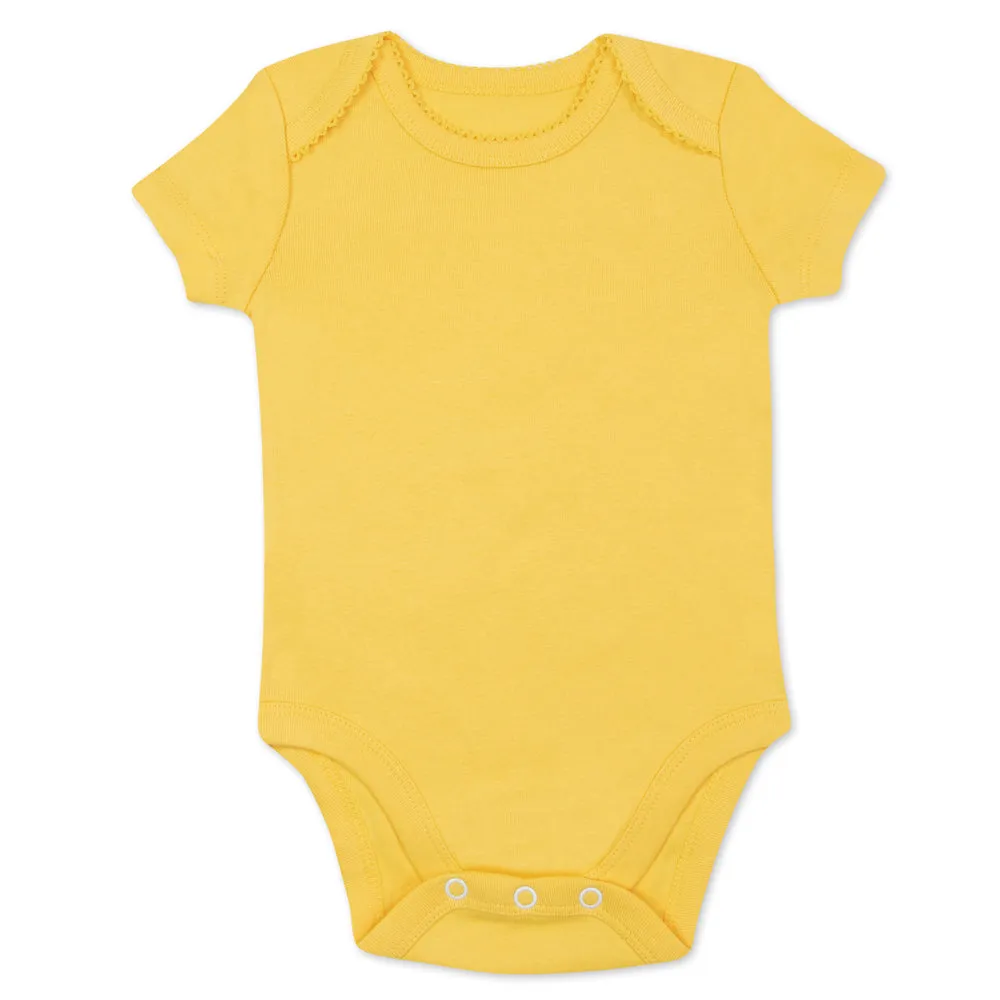 4-Pack Organic Cotton Squirrel Bodysuits