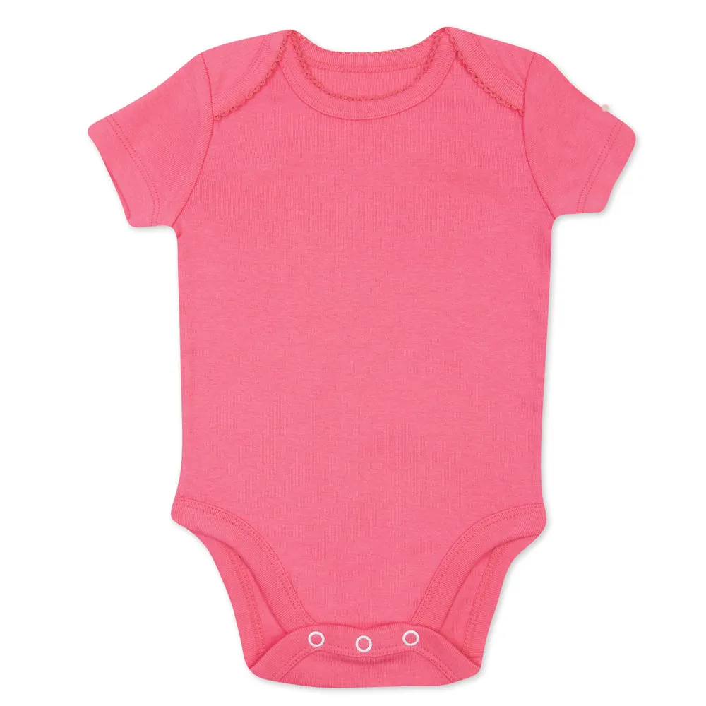 4-Pack Organic Cotton Squirrel Bodysuits