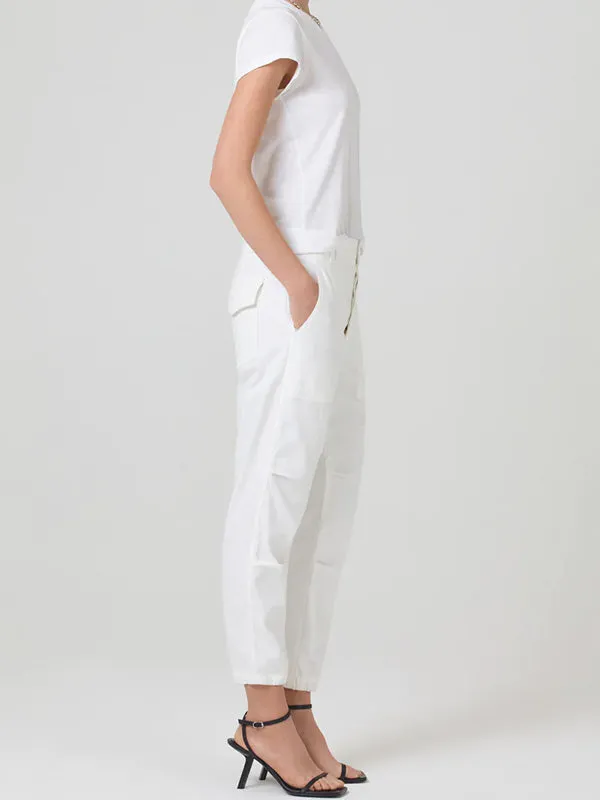 Agni Utility Trouser in Soft White