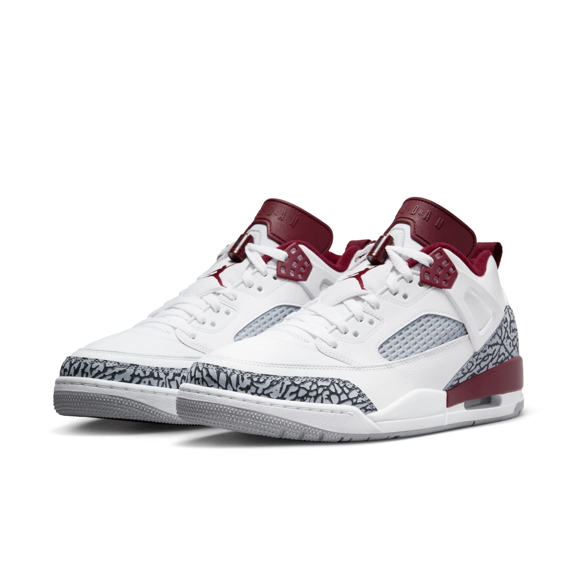 Air Jordan Spizike Low (White/Team Red/Wolf-Grey)