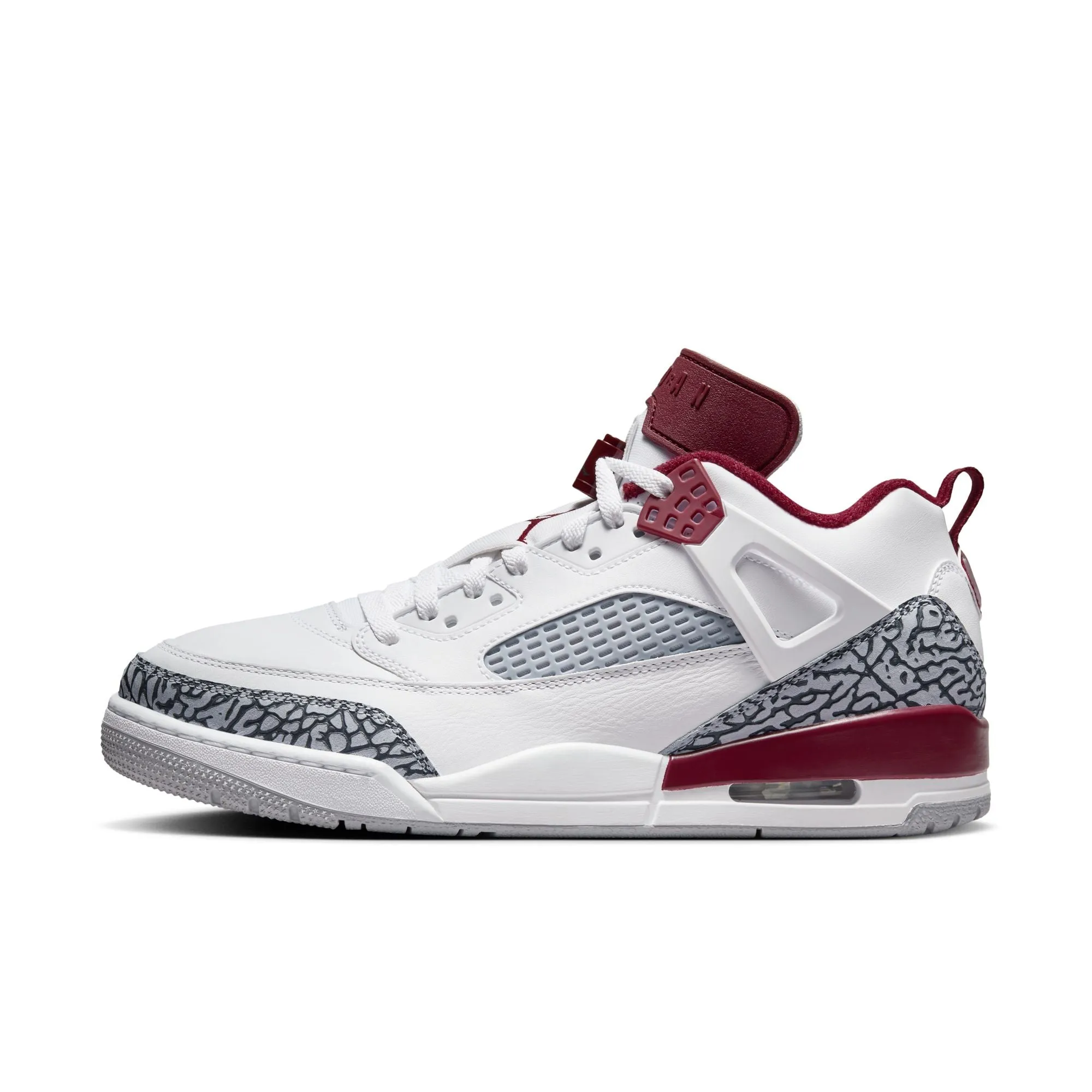 Air Jordan Spizike Low (White/Team Red/Wolf-Grey)