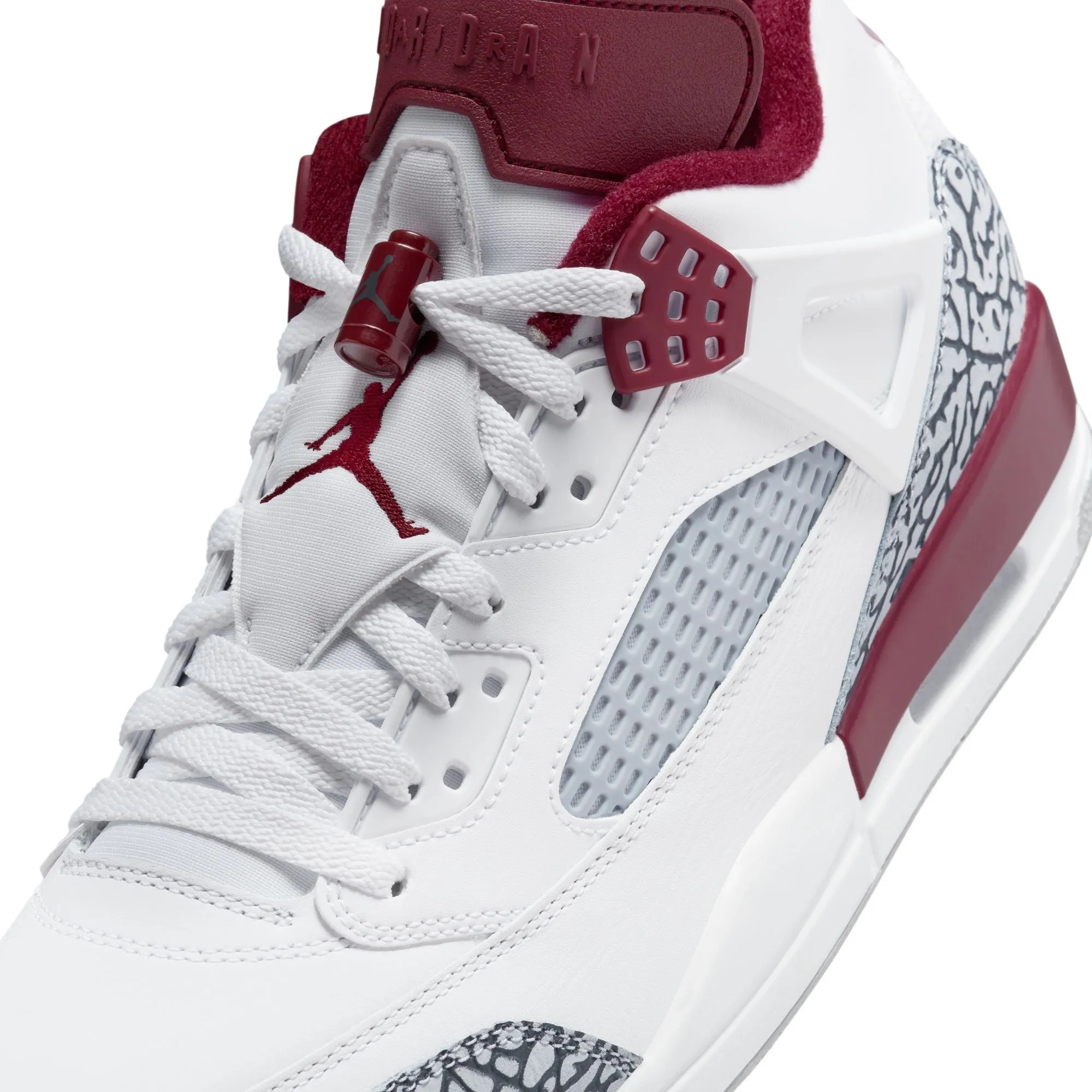 Air Jordan Spizike Low (White/Team Red/Wolf-Grey)