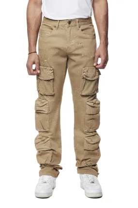 Airbrushed & Heavy Splattered Twill Pants - Cortado