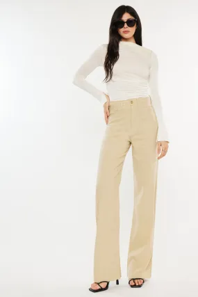 Optimized Title: Classic Annabelle High Rise Straight Leg Pants - Stylish, Comfortable, and Versatile