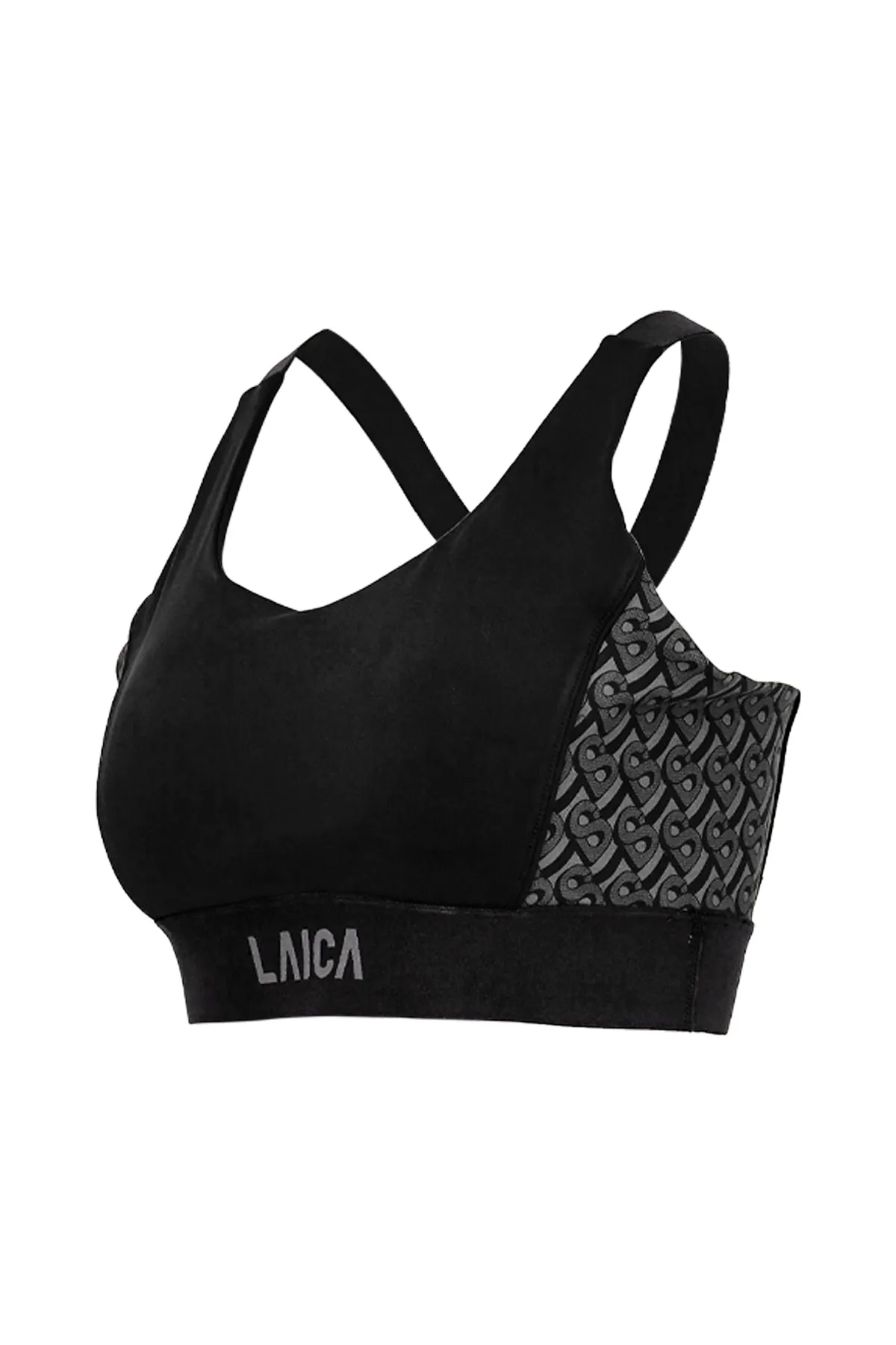 Athleisure Sport Bra - Black