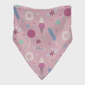 Bandana Bib-Cake Pop Candy Dreams