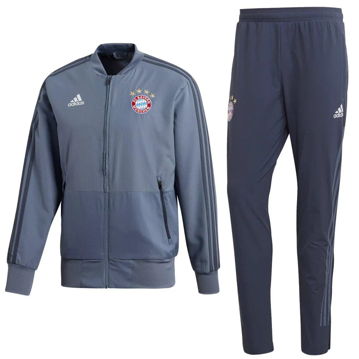 Bayern Munich training presentation soccer tracksuit UCL 2018/19 - Adidas