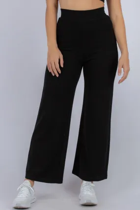 Black Lounge Knit Pant