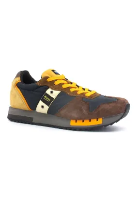 BLAUER Queens01 Sneaker Uomo Brown Grey F3QUEENS01