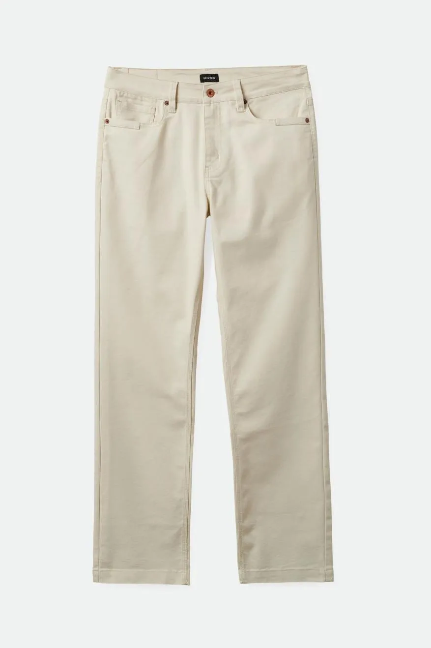 Builders 5-pocket Stretch Pant - Natural