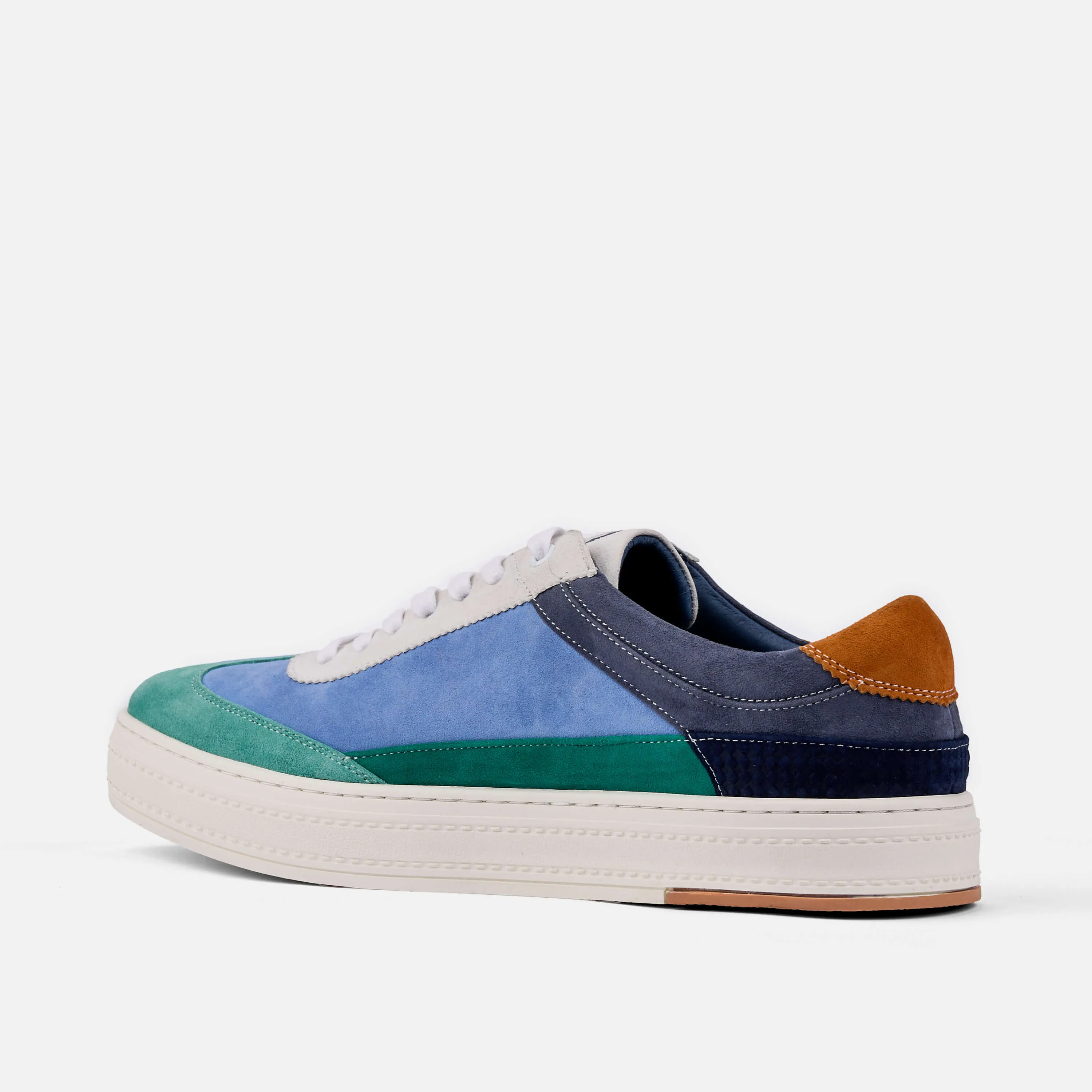 Captain Ocean Suede Sneakers