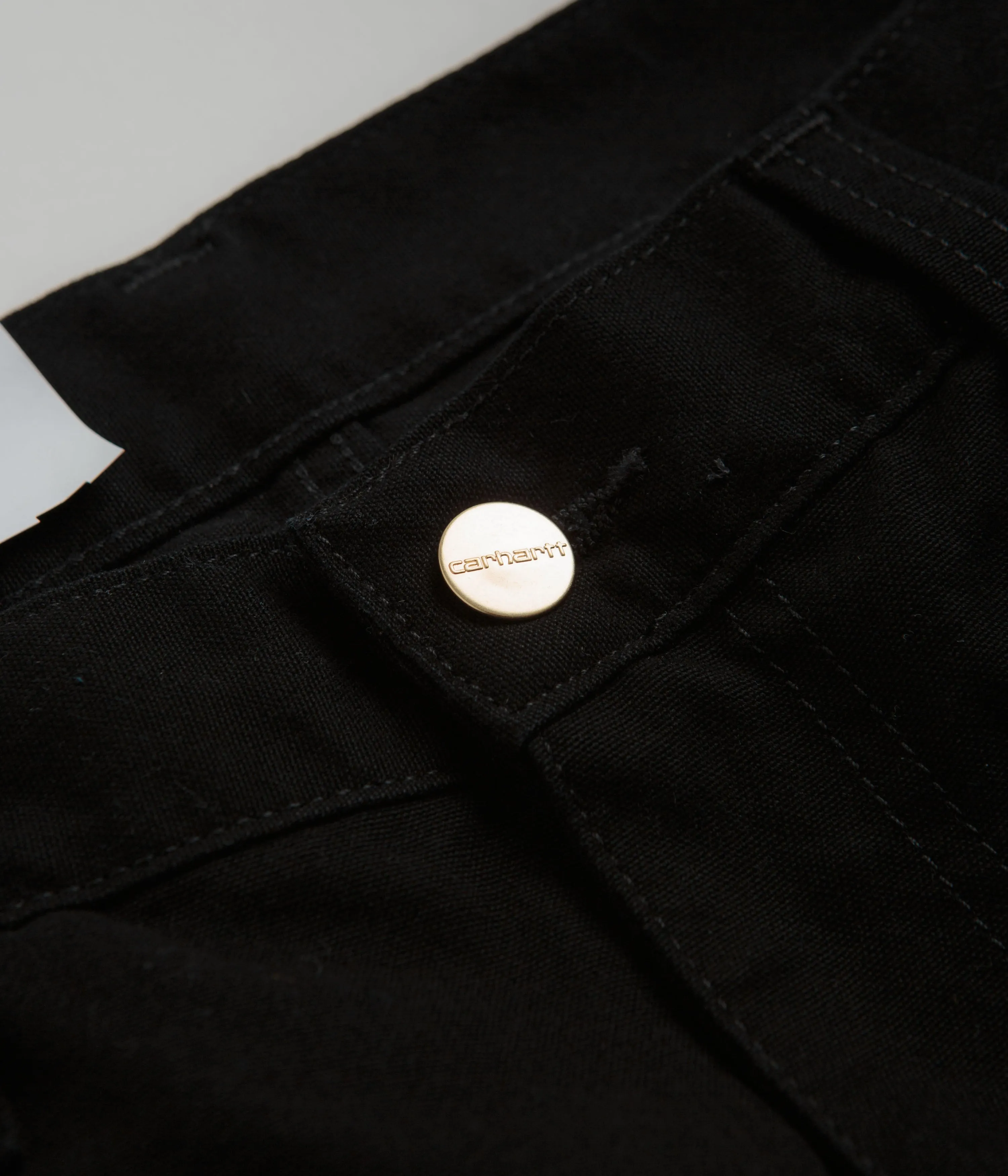 Carhartt Canvas Landon Pants - Black Rinsed