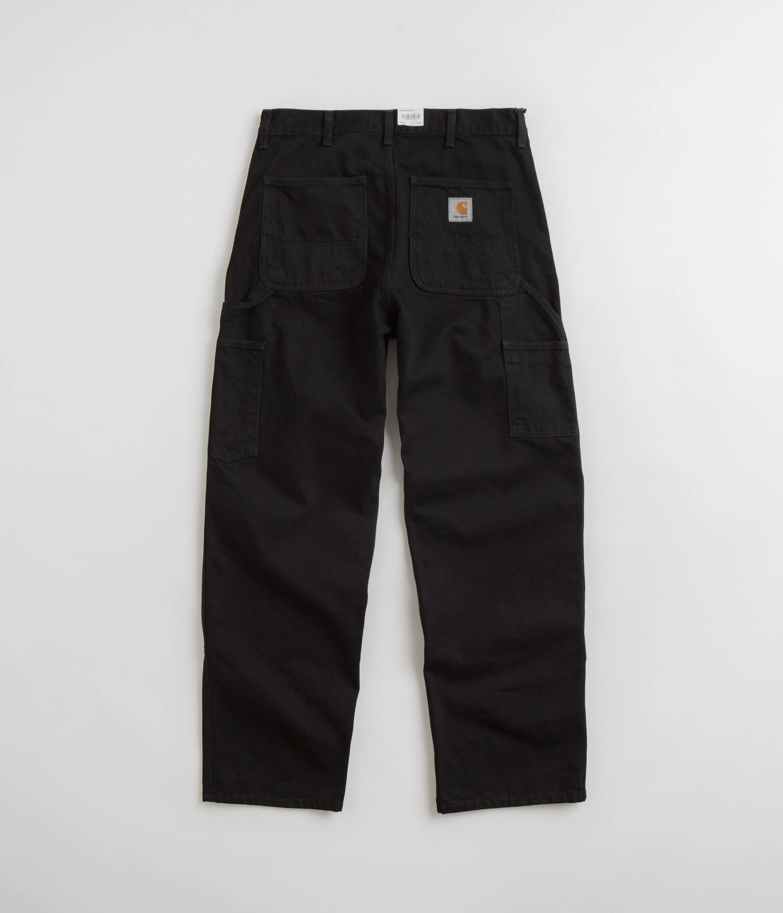 Carhartt Denim Double Knee Pants - Black Rinsed