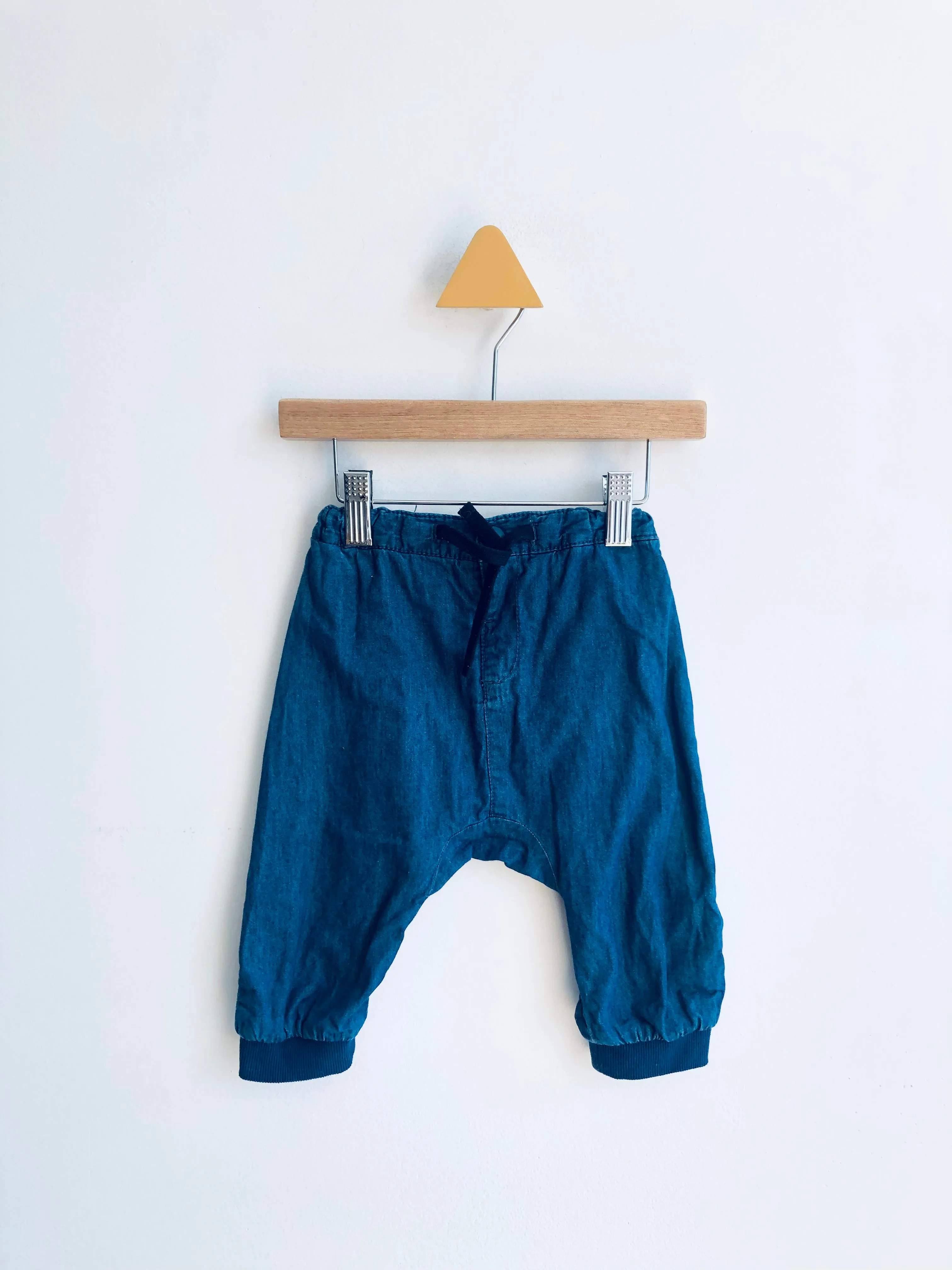 Chambray Harem Pants // 12M