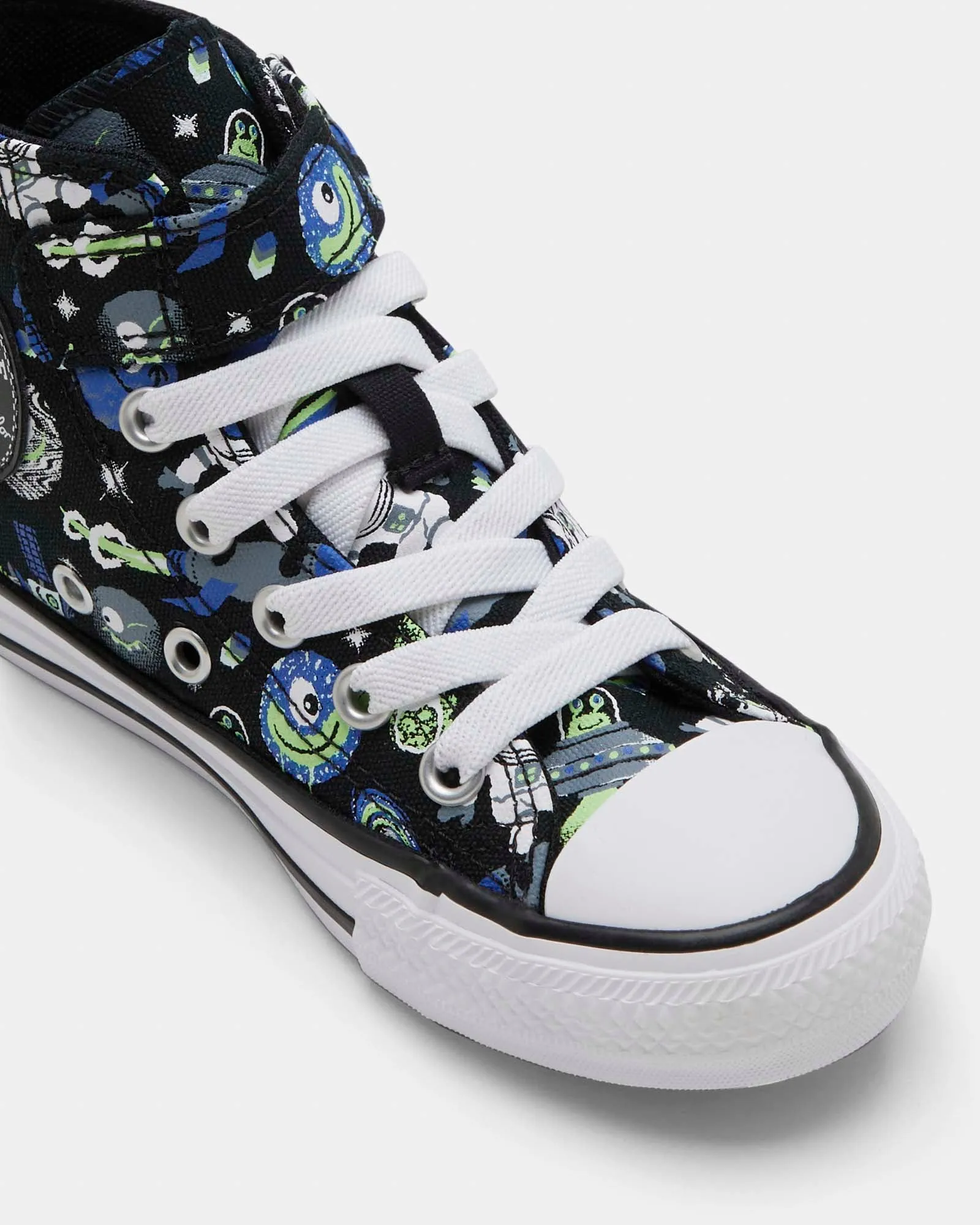 Chuck Taylor 1V Hi Space Cruiser Youth Black/Blue/Green Beam