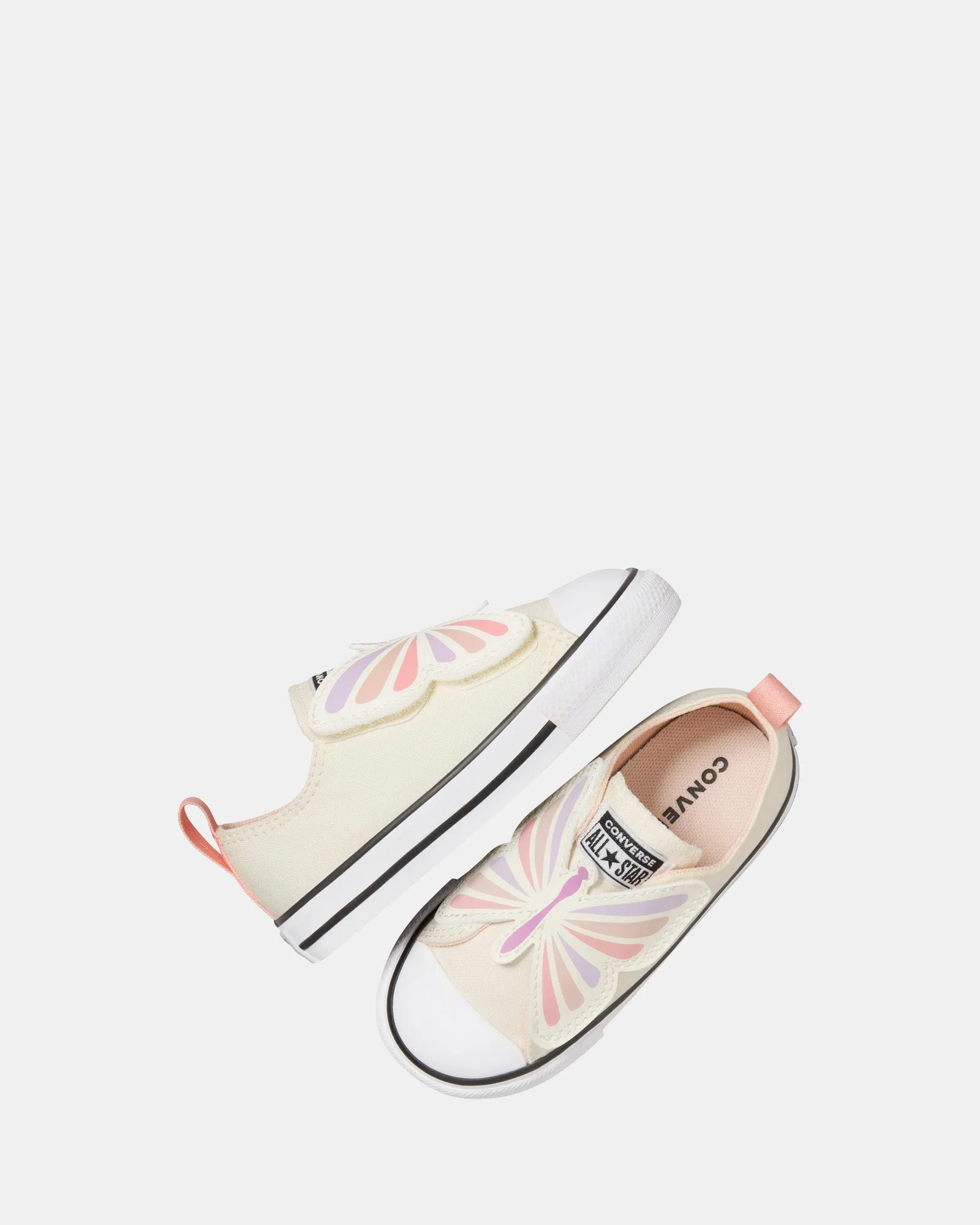 Chuck Taylor All Star 2V Butterflies Infant Egret/Peach/Pink