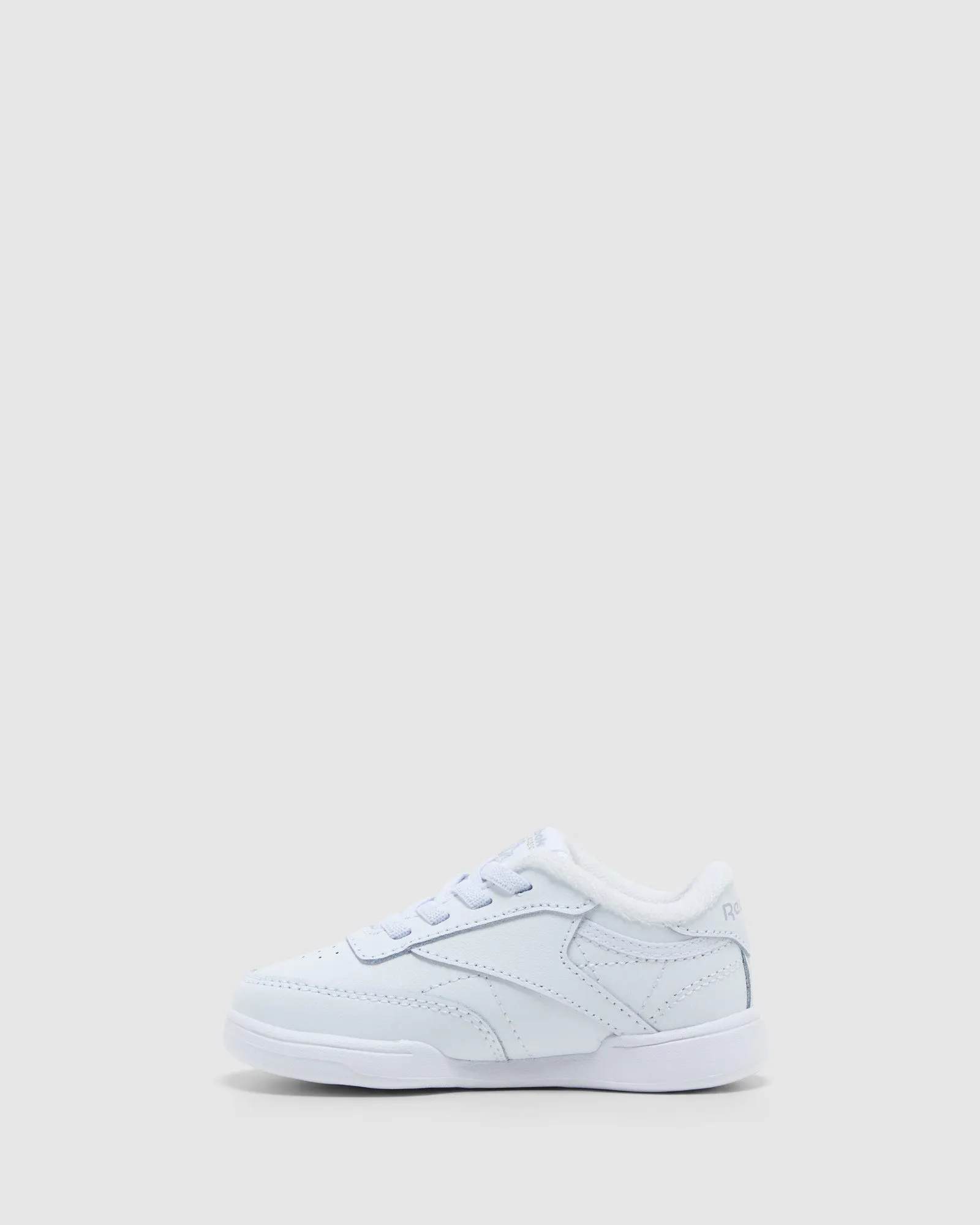 Club C Shoes - Toddler White/White/White