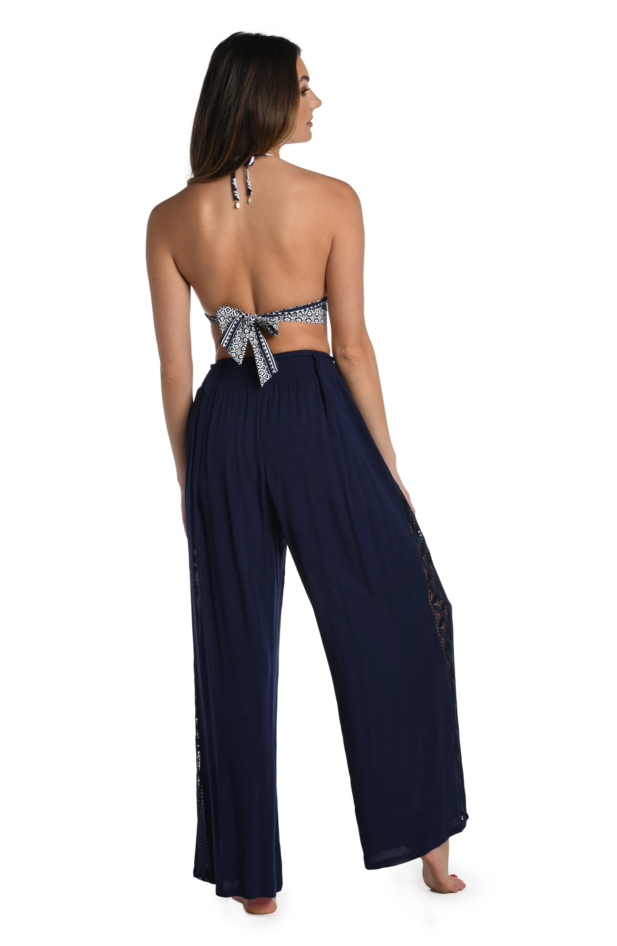 Coastal Covers Palazzo Pant - Indigo