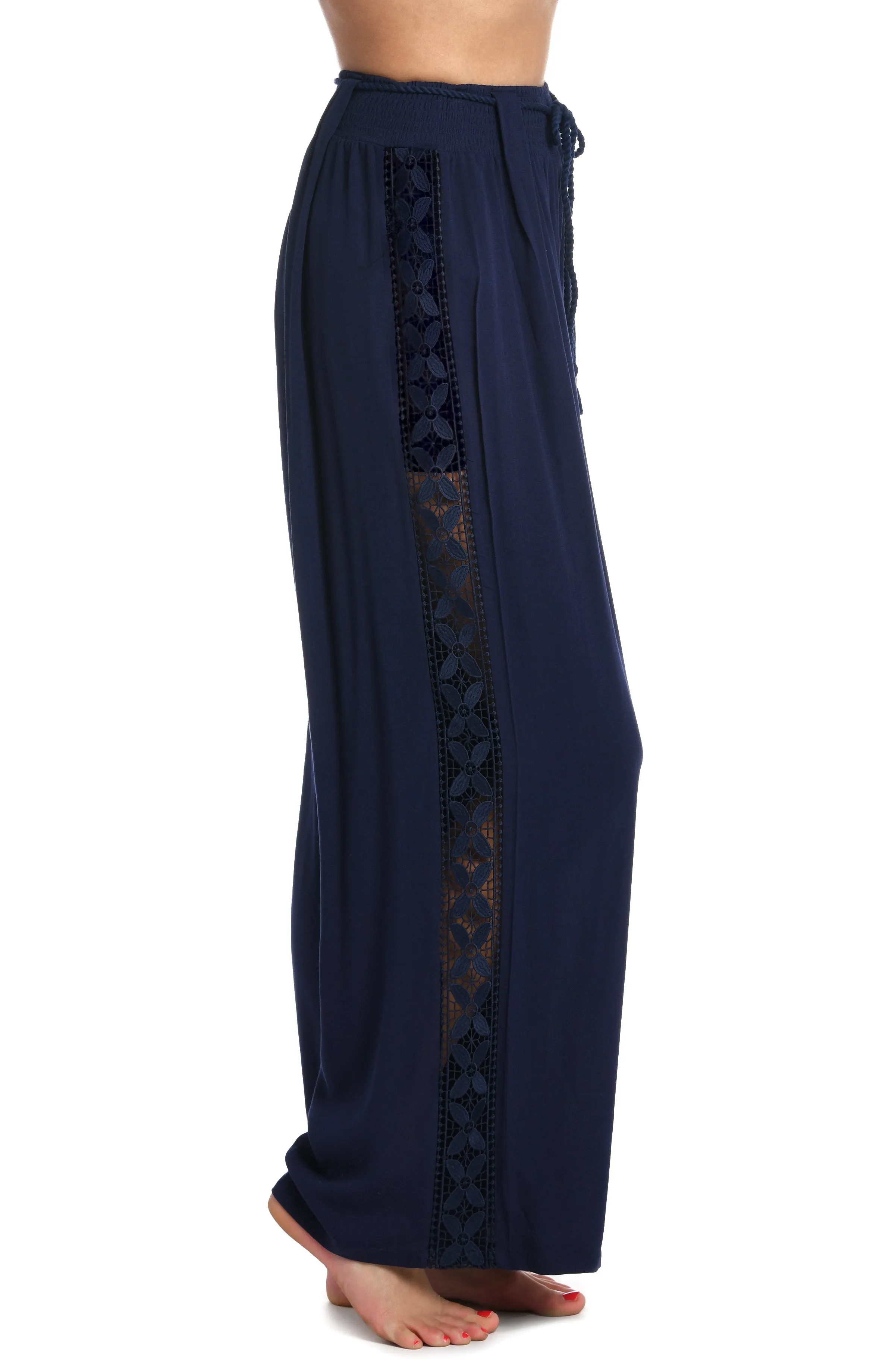 Coastal Covers Palazzo Pant - Indigo