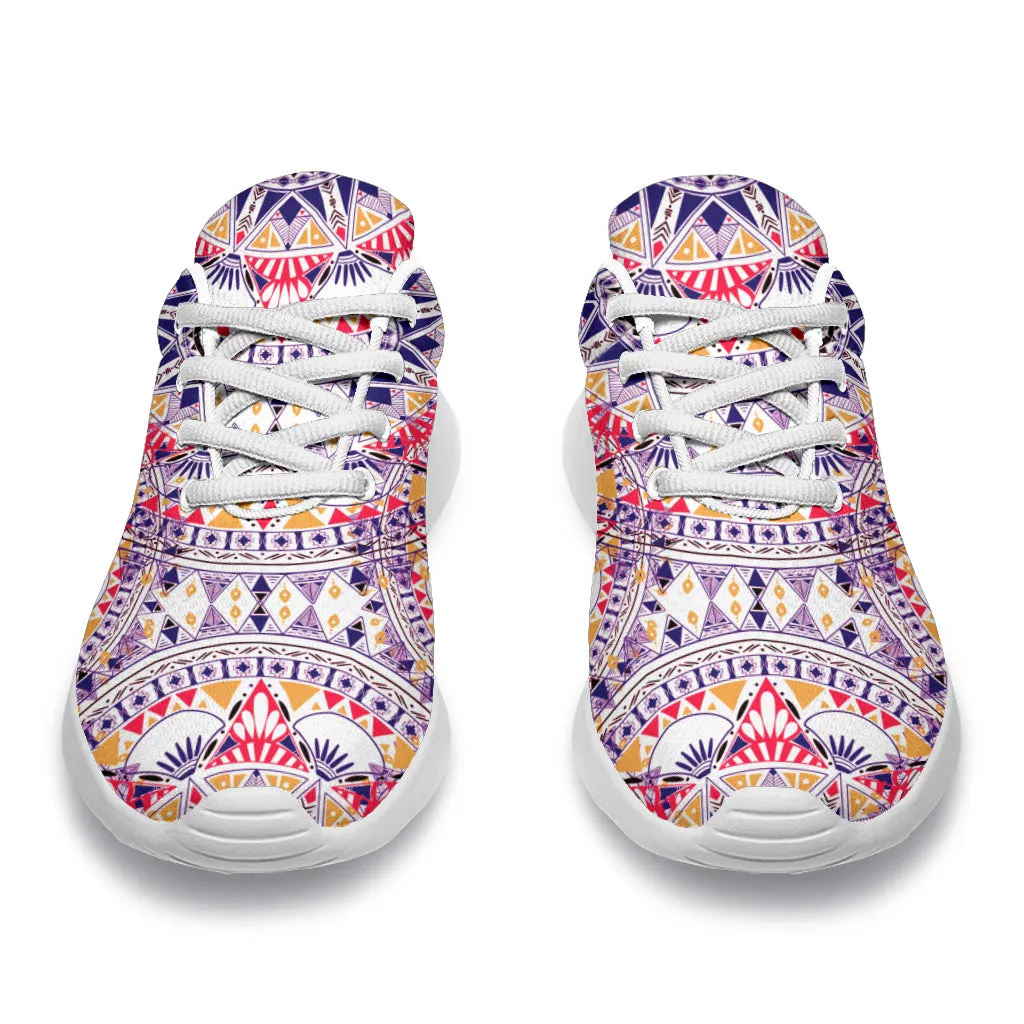 Colorful Mandala Sport Sneakers