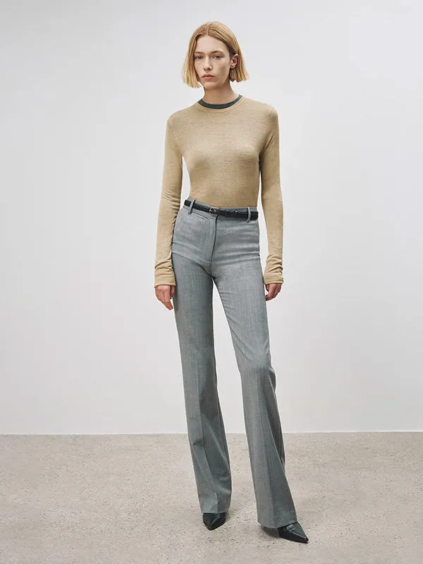 Corette Pant in Heather Grey