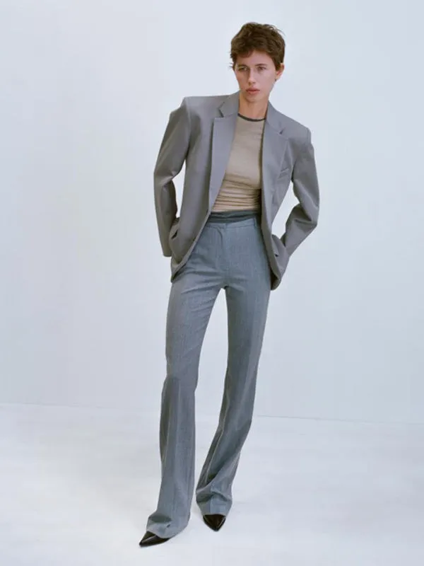 Corette Pant in Heather Grey