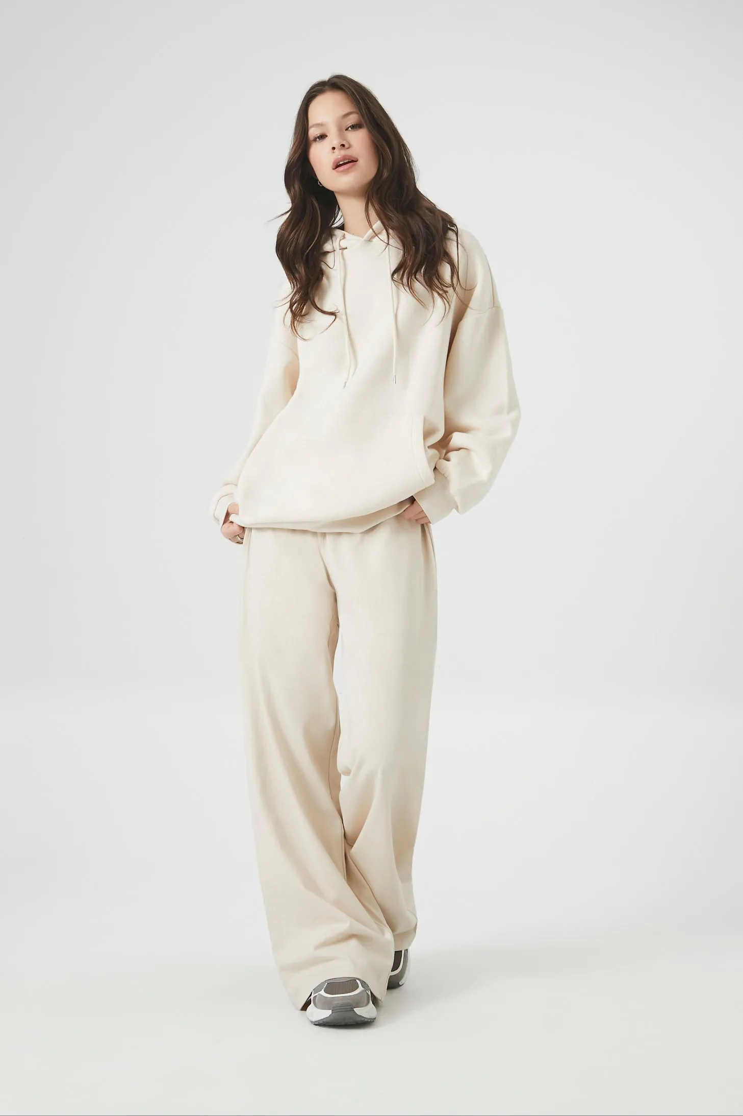 Cotton Wide-Leg Pants