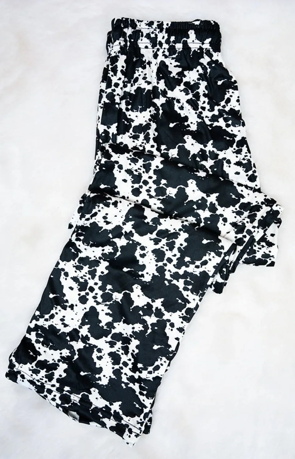 Cow Print Western Pajama Pants