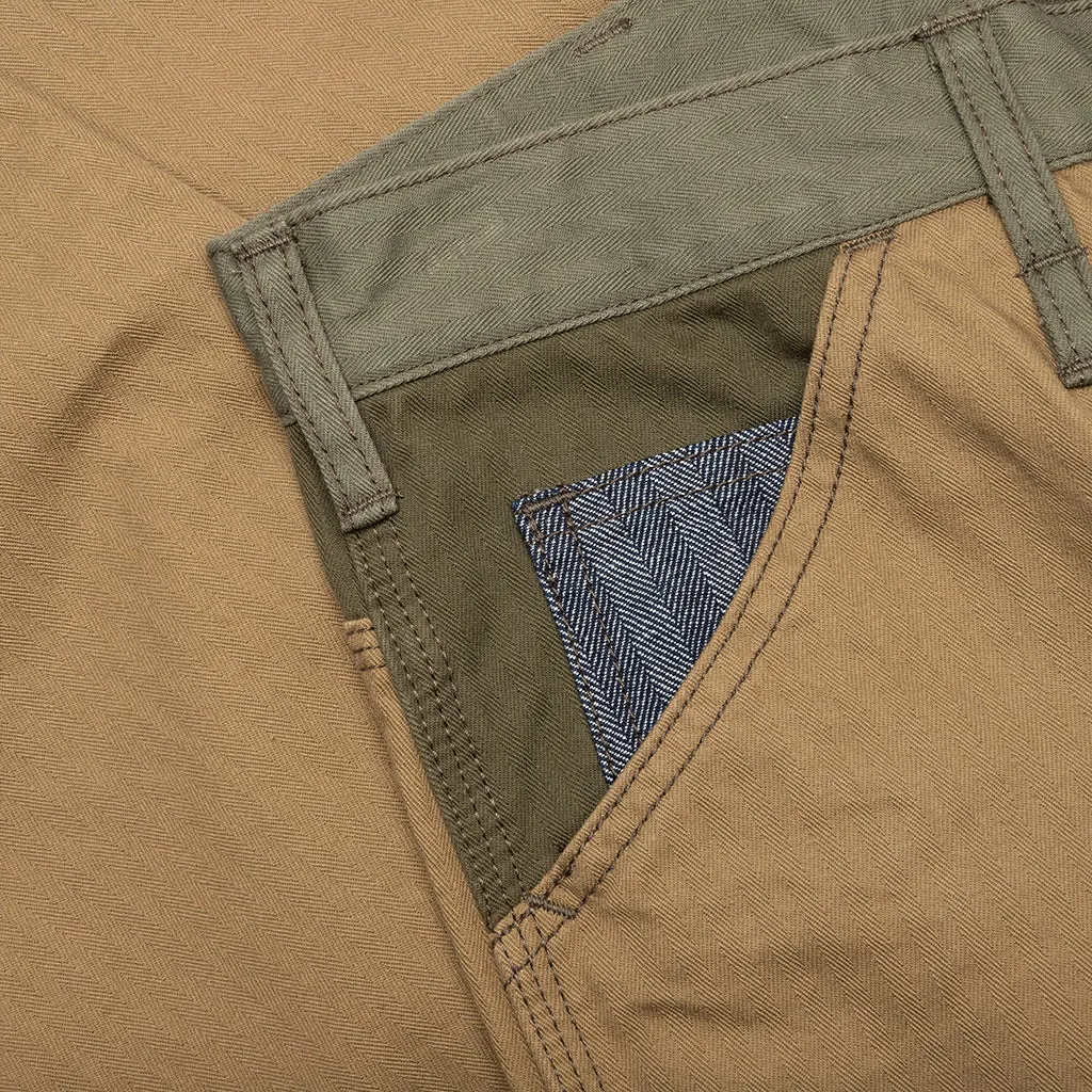 Crazy Painter Pants - Beige