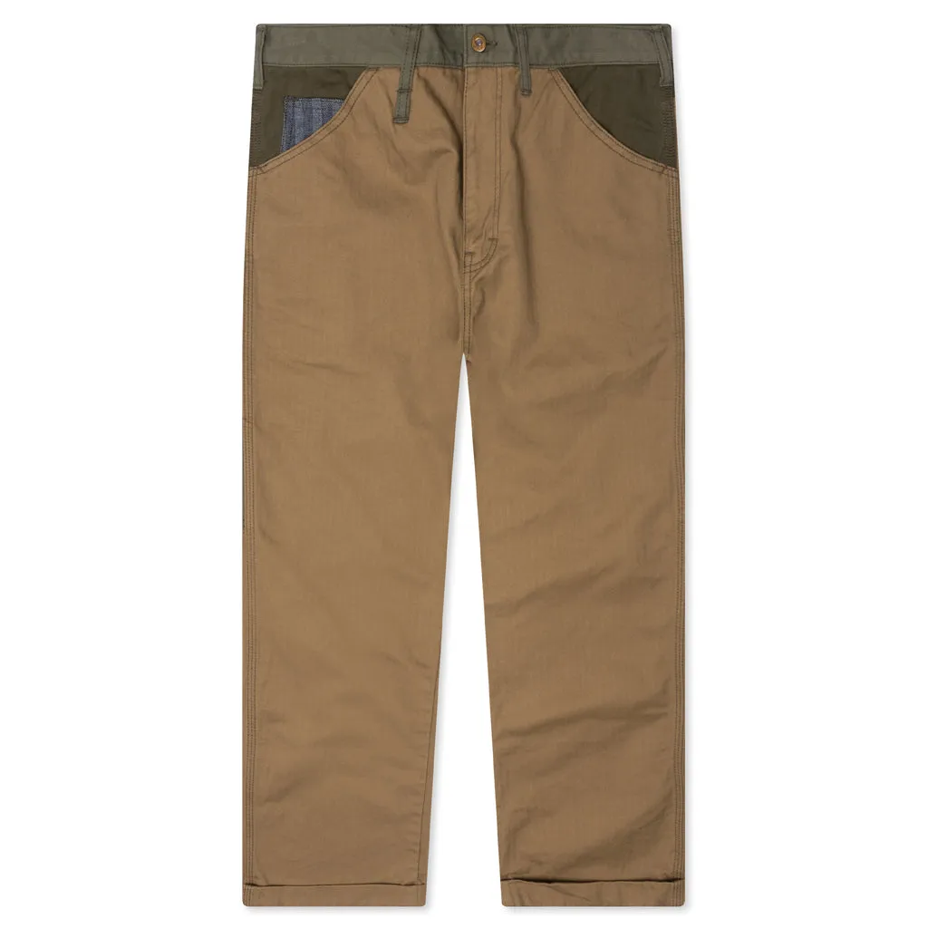 Crazy Painter Pants - Beige