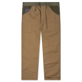 Crazy Painter Pants - Beige