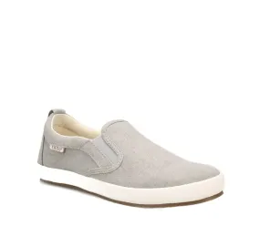 Dandy Grey Wash Canvas Slip On