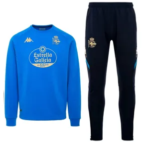 Deportivo La Coruna training sweat tracksuit 2022/23 - Kappa