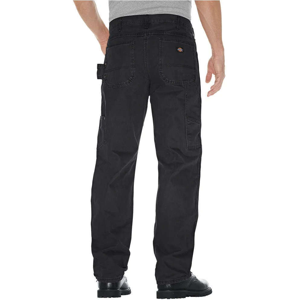 Dickies Sanded Duck Carpenter Work Safety Pant DU336 - Black