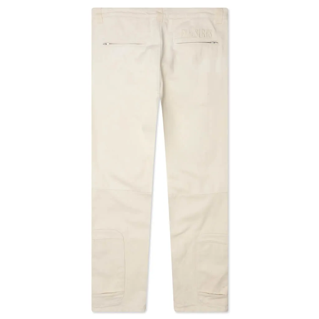 Dive Parachute Pants - Ecru