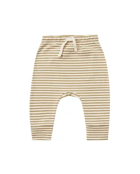 Drawstring Pant – Gold Stripe