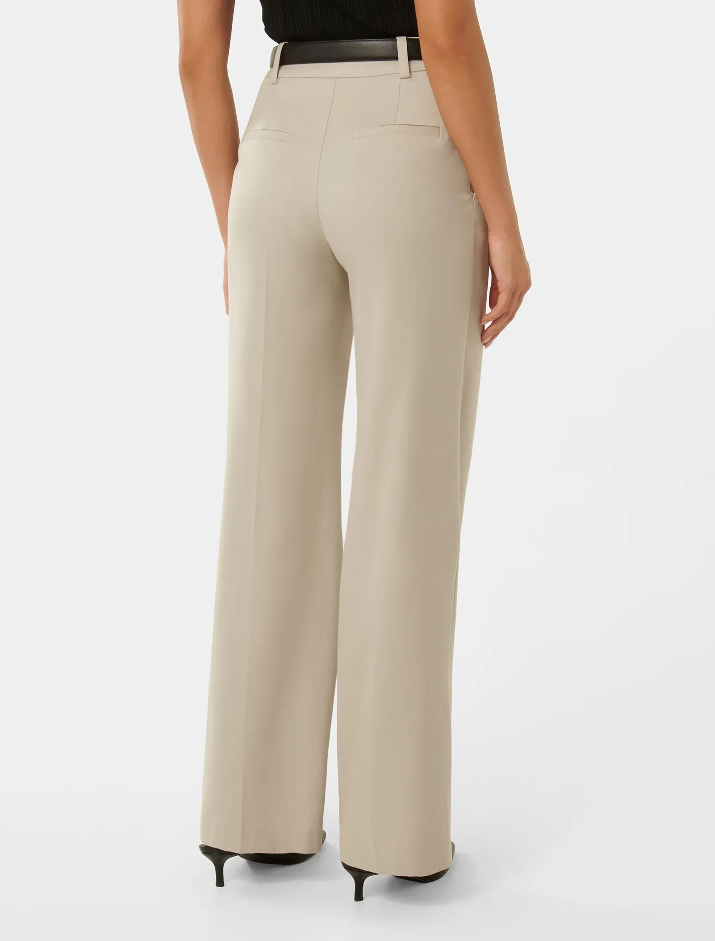 Edweena Belted Straight Leg Pants