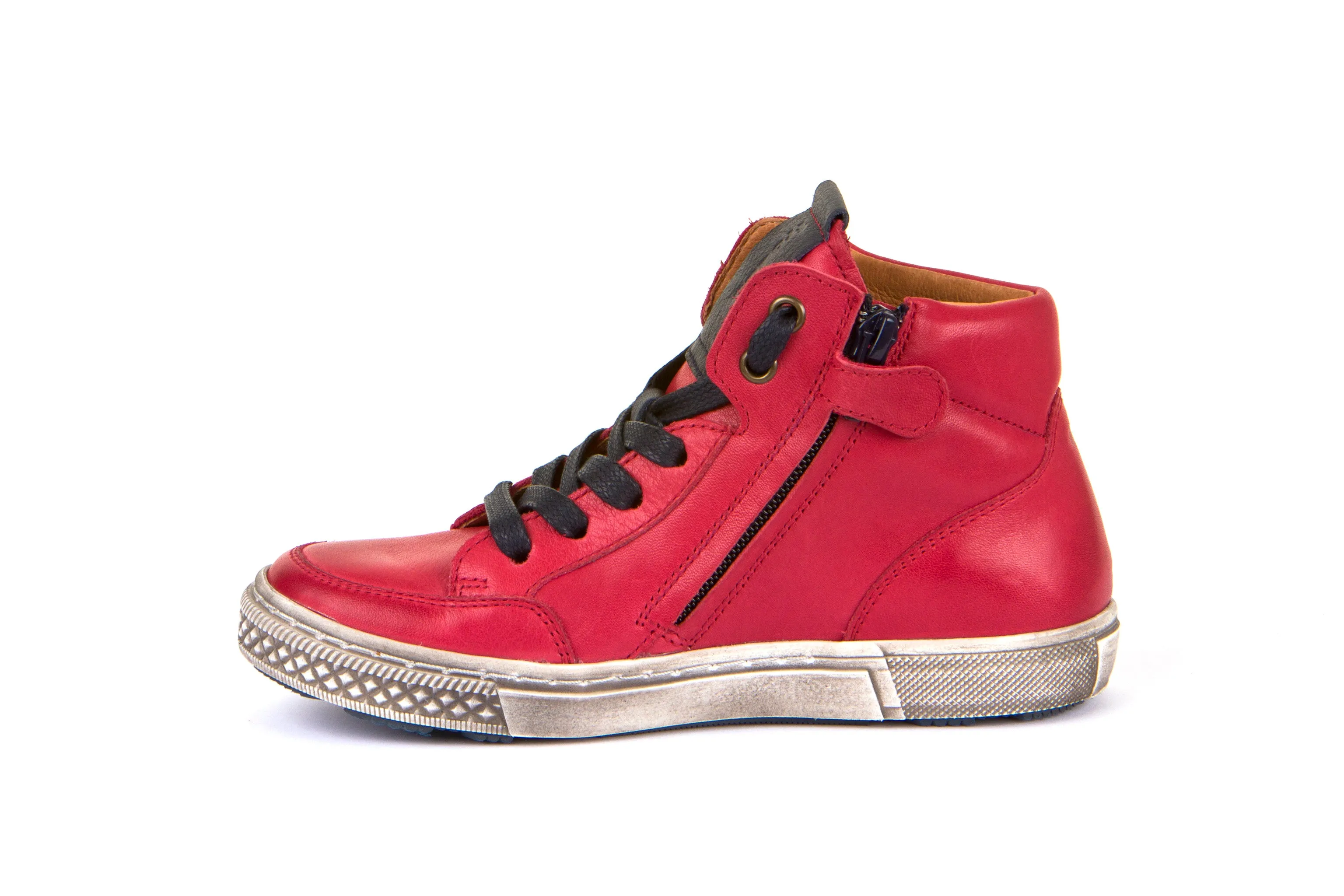 Froddo leather sneaker - red