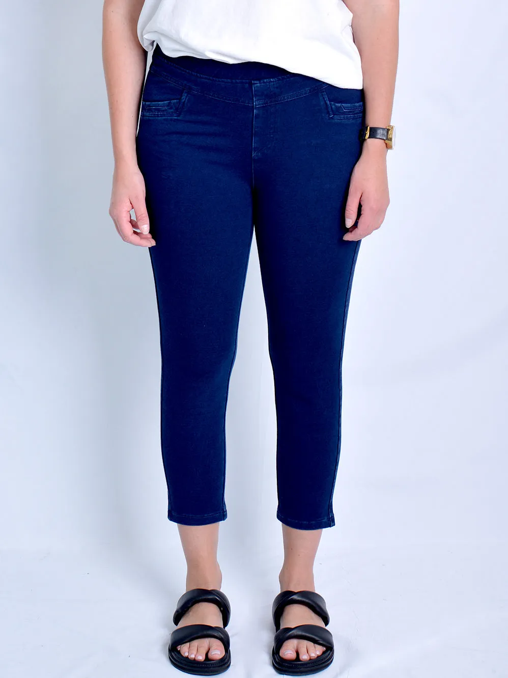 GABRIELLA FRATTINI CAPRI LUSTRE PANT