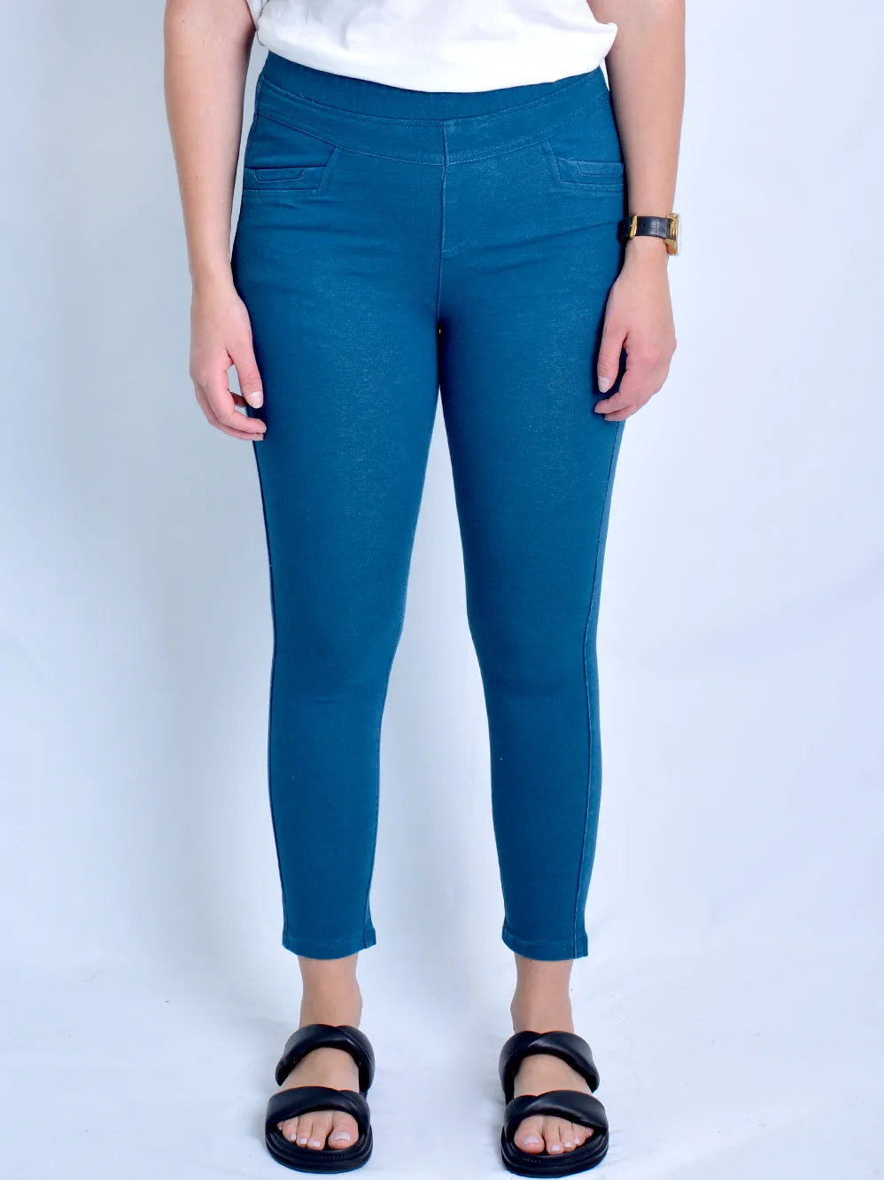 GABRIELLA FRATTINI CAPRI LUSTRE PANT