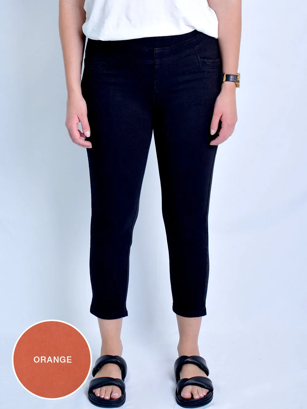 GABRIELLA FRATTINI CAPRI LUSTRE PANT