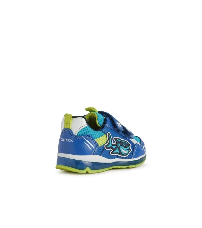 Geox Infant Boys Shark Todo Light Up Runner B2584A