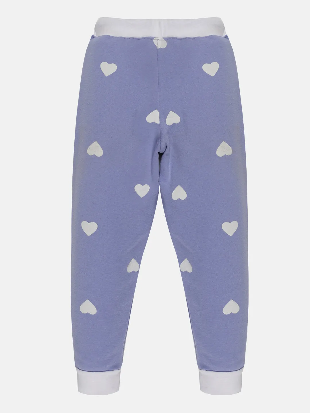 Girls Fleece AOP Track Pant