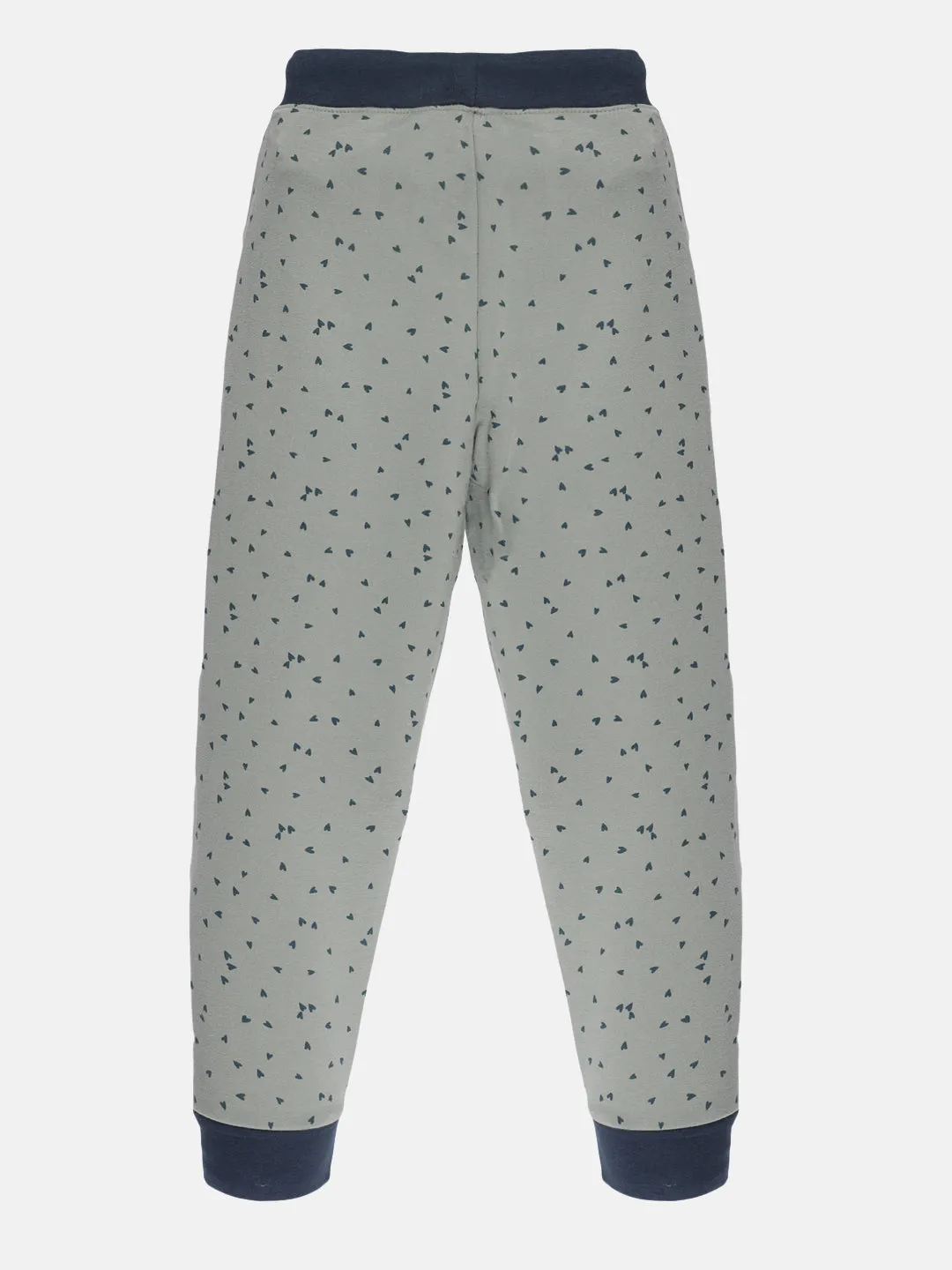 Girls Fleece AOP Track Pant