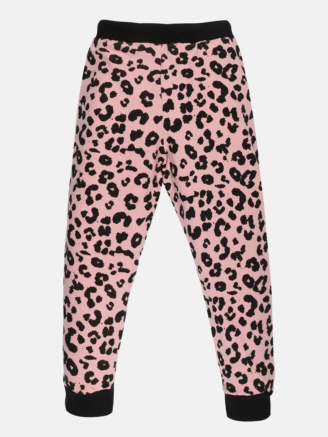 Girls Fleece AOP Track Pant