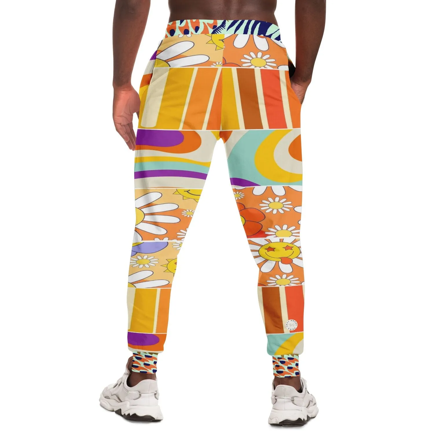 Happy Valley Retro Floral Eco-Poly Joggers