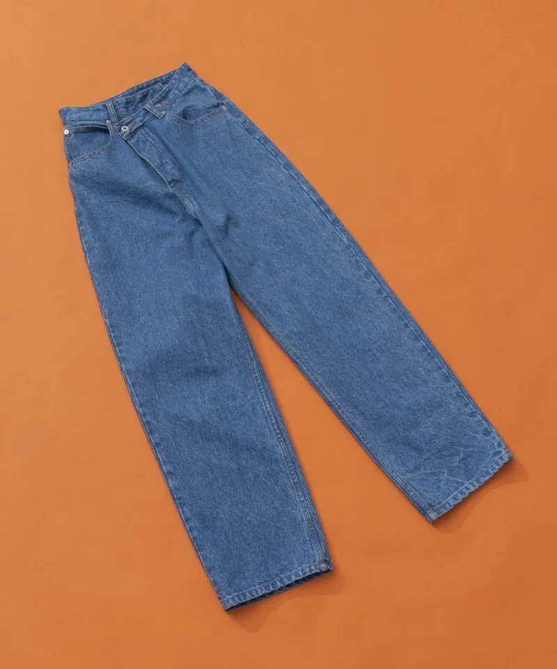 High Waist Cocoon Denim Pants