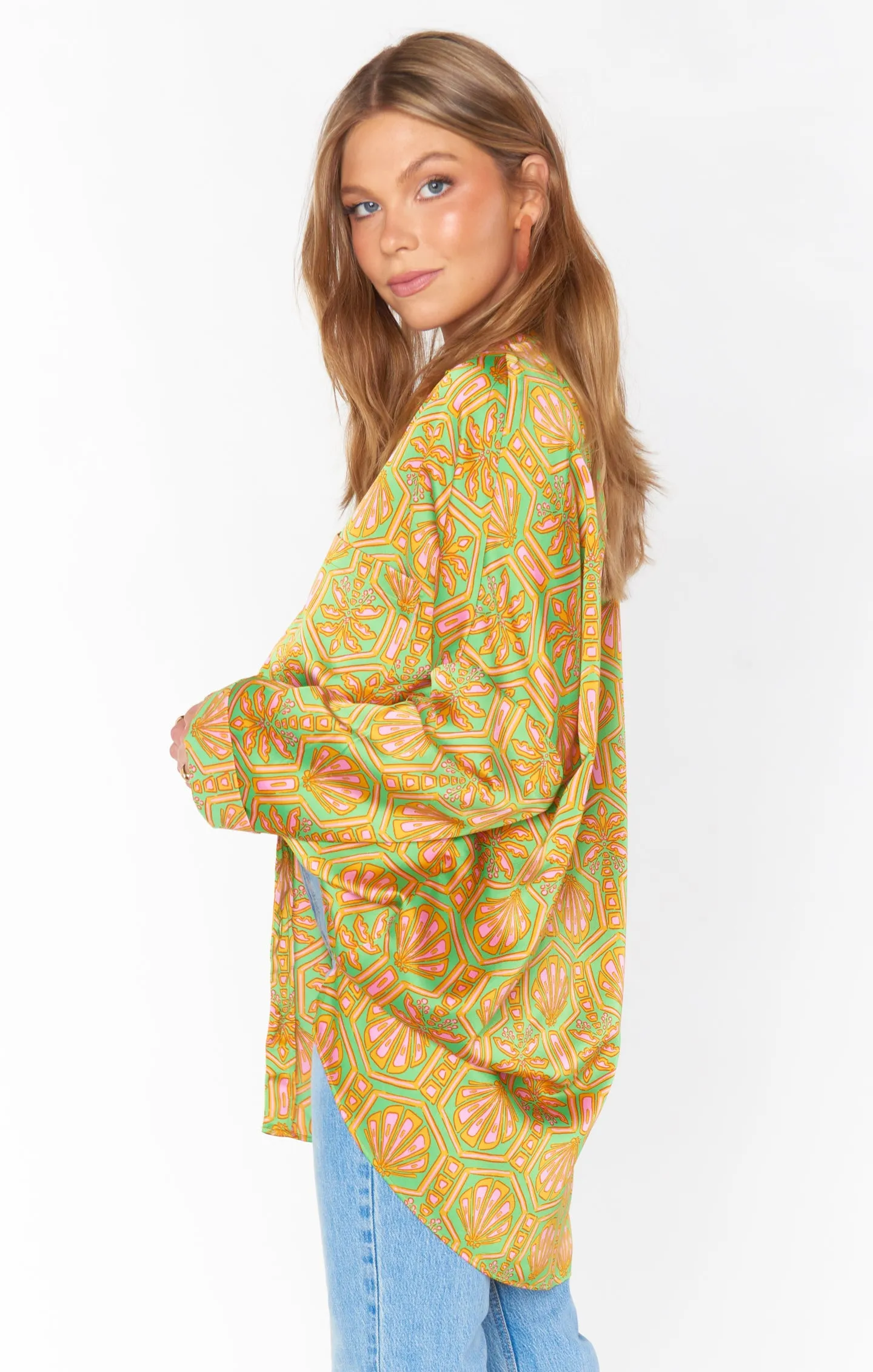 JOHNS MUMU BUTTON DOWN SHIRT